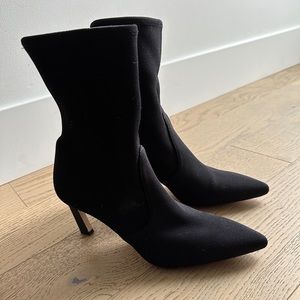 Stuart Weitzman Knit Booties